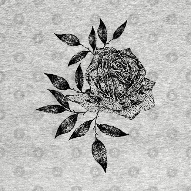 Black Rose by P7 illustrations 